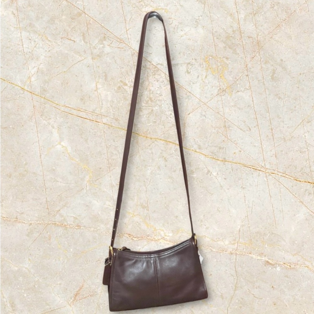 Vintage Coach Soho Small Mahogany  Zip 4104 - Picture 9 of 16